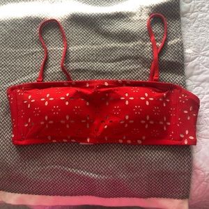 J. Crew Bandeau Swim Top